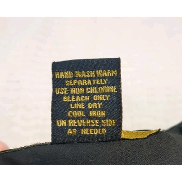 Y2K Silk Sheer Burnout Womens M Midi Skirt Gothic Romantic Fairy - Picture 13 of 13